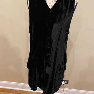 Ralph Lauren Black Velvet Tunic